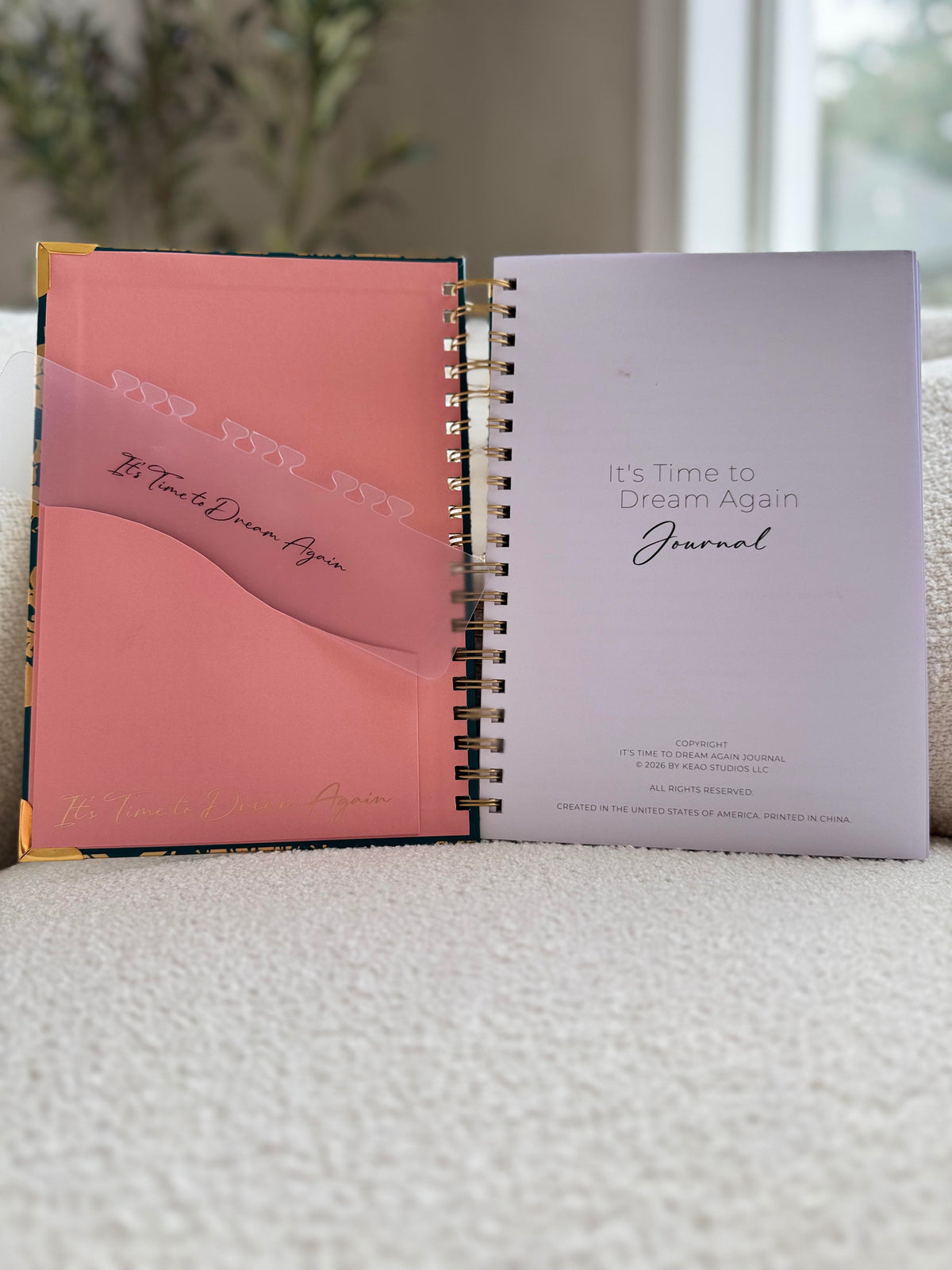It's Time to Dream Again Journal