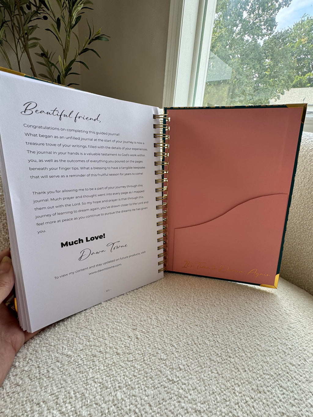 It's Time to Dream Again Journal