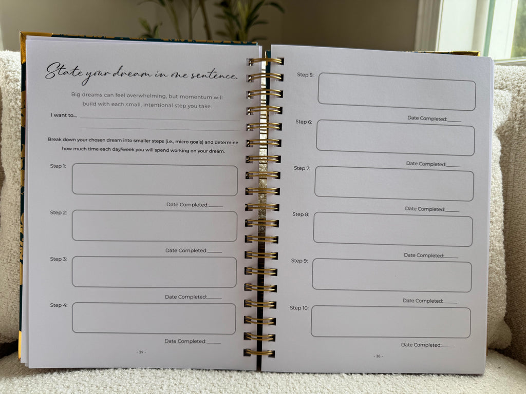 It's Time to Dream Again Journal